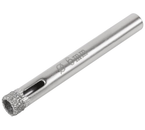 Коронка кольцевая по кафелю и стеклу алмазная  6х50 мм КУРС Коронка кольцевая по кафелю и стеклу алмазная  6х50 мм КУРС