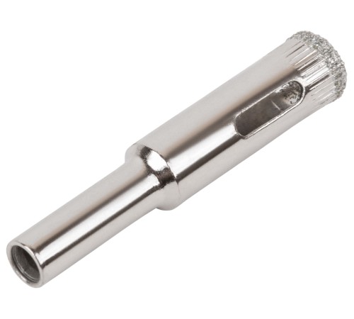 Коронка кольцевая по кафелю и стеклу алмазная 10х50 мм КУРС Коронка кольцевая по кафелю и стеклу алмазная 10х50 мм КУРС