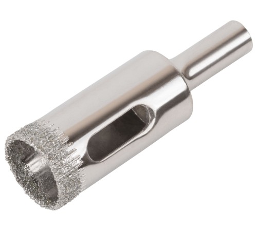 Коронка кольцевая по кафелю и стеклу алмазная 16х50 мм КУРС Коронка кольцевая по кафелю и стеклу алмазная 16х50 мм КУРС