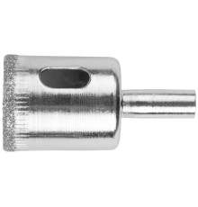 Коронка кольцевая по кафелю и стеклу алмазная 25х50 мм КУРС