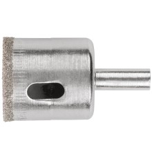 Коронка кольцевая по кафелю и стеклу алмазная 30х50 мм КУРС