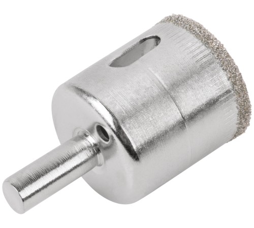 Коронка кольцевая по кафелю и стеклу алмазная 30х50 мм КУРС