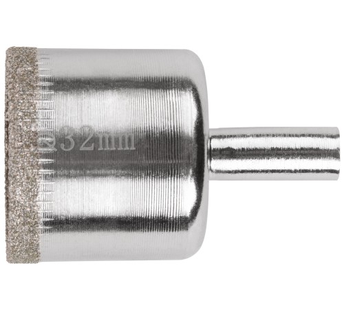 Коронка кольцевая по кафелю и стеклу алмазная 32х50 мм КУРС