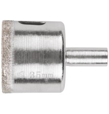 Коронка кольцевая по кафелю и стеклу алмазная 35х50 мм КУРС