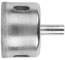 Коронка кольцевая по кафелю и стеклу алмазная 45х50 мм КУРС