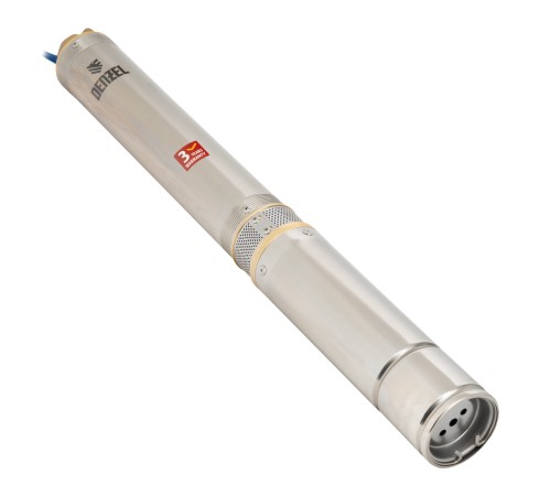 Скважинный насос DWC-4-80, центробежный, диаметр 4", 1500 Вт, 5700 л/ч, напор 80 м Denzel Скважинный насос DWC-4-80, центробежный, диаметр 4", 1500 Вт, 5700 л/ч, напор 80 м Denzel