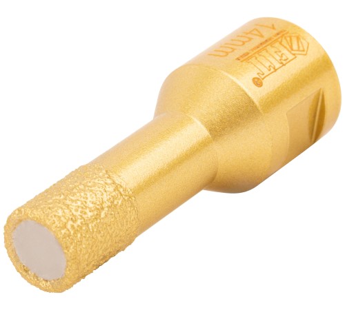 Коронка кольцевая для УШМ, М14, по керамограниту, камню и кафелю алмазная, вакуумное спекание 14х60 мм FIT HQ Коронка кольцевая для УШМ, М14, по керамограниту, камню и кафелю алмазная, вакуумное спекание 14х60 мм FIT HQ