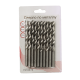 Сверла по металлу 6 мм, HSS (10 шт. в блистере)