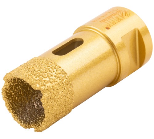 Коронка кольцевая для УШМ, М14, по керамограниту, камню и кафелю алмазная, вакуумное спекание 25х60 мм FIT HQ Коронка кольцевая для УШМ, М14, по керамограниту, камню и кафелю алмазная, вакуумное спекание 25х60 мм FIT HQ