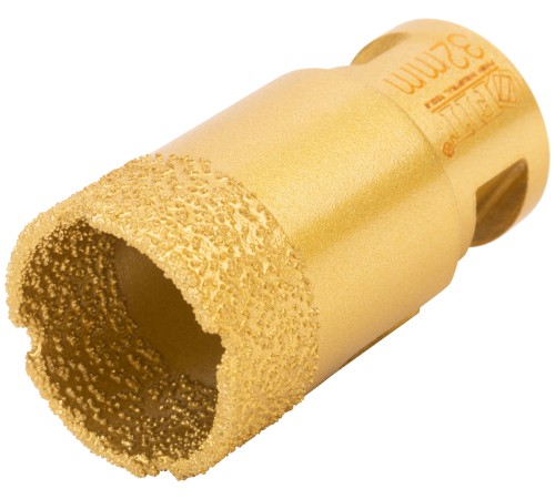 Коронка кольцевая для УШМ, М14, по керамограниту, камню и кафелю алмазная, вакуумное спекание 32х60 мм FIT HQ Коронка кольцевая для УШМ, М14, по керамограниту, камню и кафелю алмазная, вакуумное спекание 32х60 мм FIT HQ