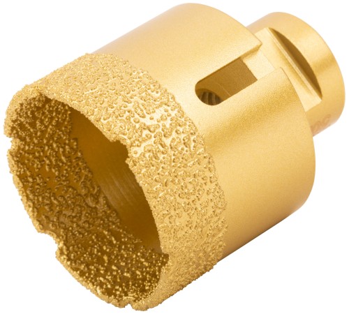 Коронка кольцевая для УШМ, М14, по керамограниту, камню и кафелю алмазная, вакуумное спекание 50х60 мм FIT HQ Коронка кольцевая для УШМ, М14, по керамограниту, камню и кафелю алмазная, вакуумное спекание 50х60 мм FIT HQ