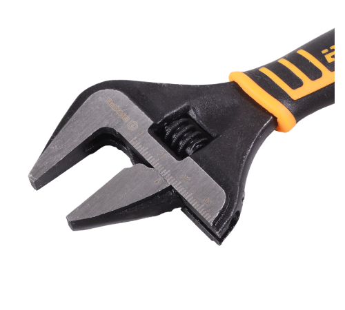 Разводной ключ с тонкими губками, фосфатированный, 150 мм, Вихрь Разводной ключ с тонкими губками, фосфатированный, 150 мм, Вихрь