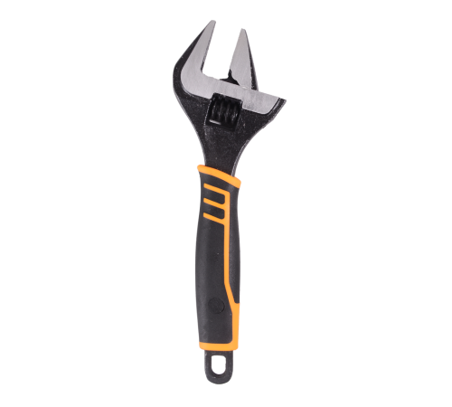 Разводной ключ с тонкими губками, фосфатированный, 200 мм, Вихрь Разводной ключ с тонкими губками, фосфатированный, 200 мм, Вихрь