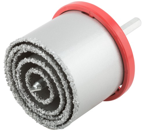 Коронки кольцевые по кафелю карбидные, набор 5 шт., 33-53-67-73-83 мм FIT IT