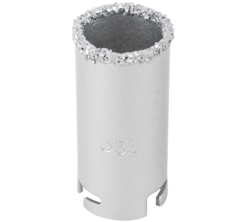 Коронка кольцевая по кафелю карбидная 33 мм FIT IT Коронка кольцевая по кафелю карбидная 33 мм FIT IT