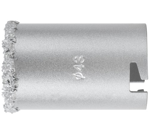 Коронка кольцевая по кафелю карбидная 43 мм FIT IT Коронка кольцевая по кафелю карбидная 43 мм FIT IT