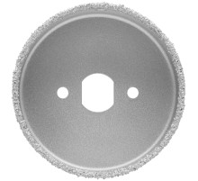 Коронка кольцевая по кафелю карбидная, глубина пропила 25 мм, 76 мм FIT IT