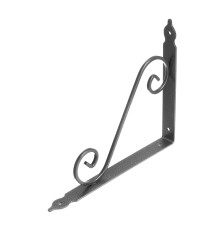 Кронштейн декоративный, 240 х 290 х 30 х 3.5 мм, темно-серый Сибртех