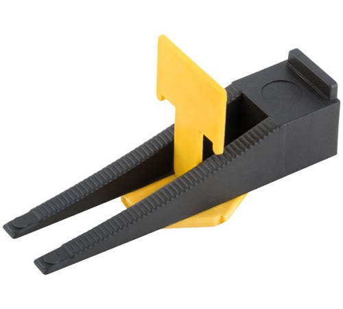 СВП ( Система Выравнивания Плитки), Зажимы "Флаг" 50 шт. и Клинья 50 шт., набор, ширина шва 1,0 мм КУРС РОС