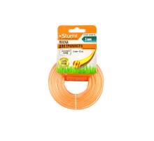 Леска для триммера, d=3.0 мм, l=15м, КРУГ, армированная, картон, Sturm!