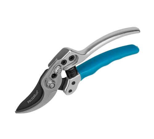 Секатор прямого реза, 170 мм, усиленный, нижняя рукоятка в ПВХ - оболочке, Luxe, Palisad