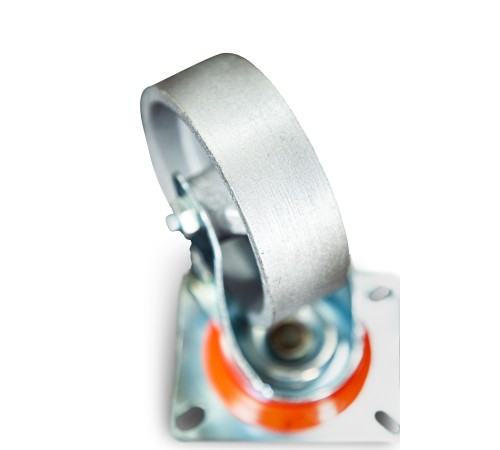 Колесо поворотное чугуное EM01 VKV 100 100 мм 
термостойкое