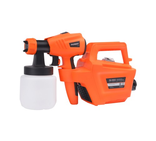 Краскопульт электрический PATRIOT SG 900 HVLP Краскопульт электрический PATRIOT SG 900 HVLP