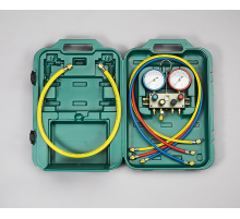 Четырехвентильные манометрические коллекторы Refco M4-3-DELUXE