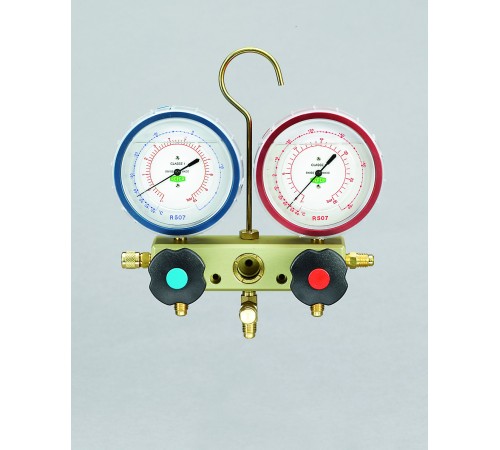 Двухвентильный манометрический коллектор Refco M2-3-DELUXE-DS-SUPER Двухвентильный манометрический коллектор Refco M2-3-DELUXE-DS-SUPER