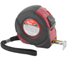 Рулетка прорезиненный корпус "Рубин" 3 м x 16 мм КУРС