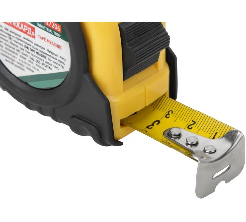 Рулетка прорезиненный корпус "Хард" 5 м x 25 мм FIT IT