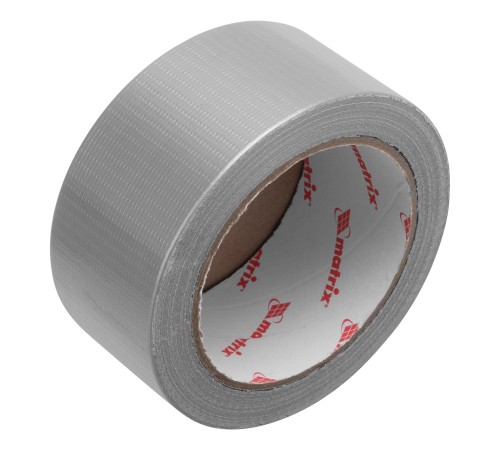 Лента армированная, влагостойкая, 48 мм х 25 м, серебристая Matrix