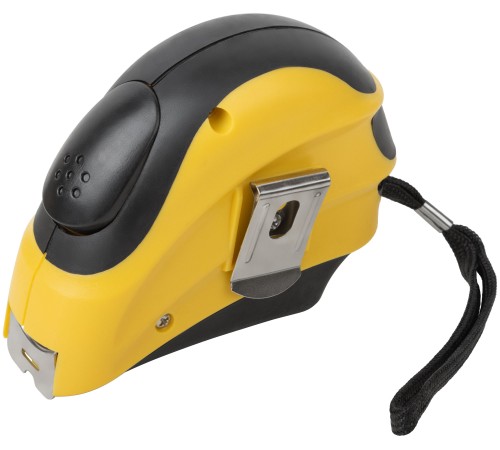 Рулетка с автостопом "Инфинити" 7,5 м x 25 мм FIT IT