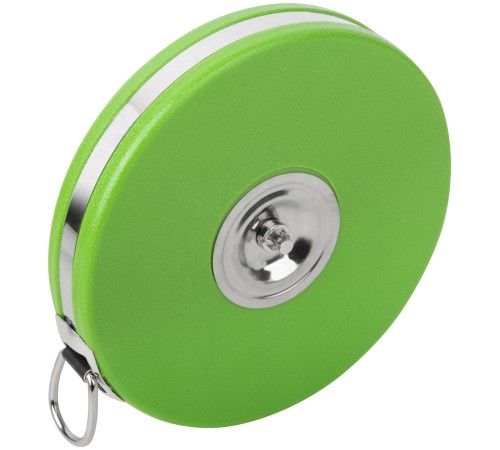 Рулетка, фибергласовая лента, зеленый пластиковый корпус 20 м FIT IT