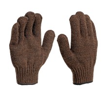 Перчатки трикотажные, верблюжья и овечья шерсть Сибртех
