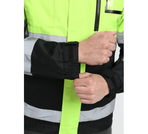 Куртка-трансформер сигнальная Profline Specialist (тк.Смесовая,240), желтый/черный