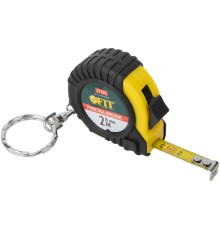 Рулетка-брелок, прорезин.корпус  2 м x 8 мм FIT DIY