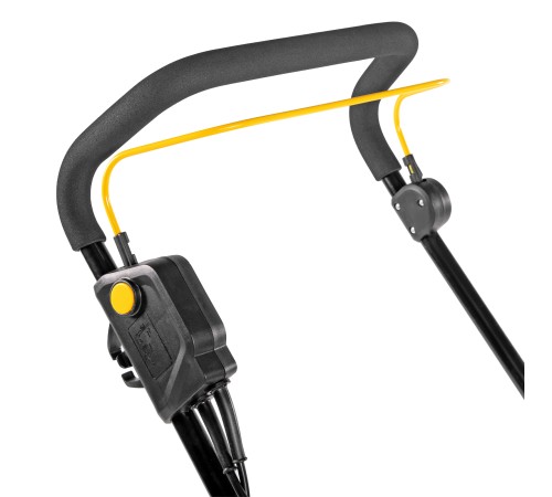 Газонокосилка электрическая GM-2000, 2000 Вт, ширина 43 см, 6 уровней, травосборник 45 л. Denzel