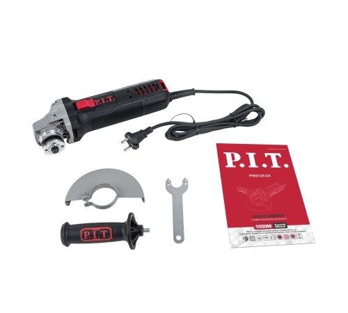 Шлифмашина угловая сетевая P.I.T. PWS125-C6