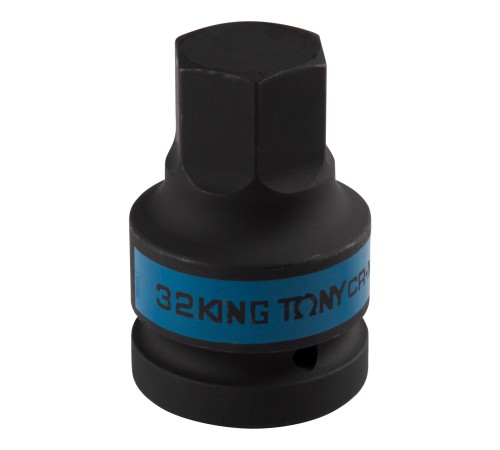 Насадка (бита) ударная торцевая 1", HEX, 32 мм, L = 80 мм KING TONY 801532M Насадка (бита) ударная торцевая 1", HEX, 32 мм, L = 80 мм KING TONY 801532M
