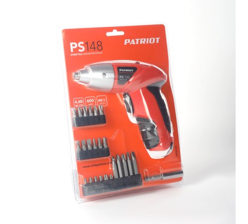 Отвертка аккумуляторная PATRIOT PS 148 Отвертка аккумуляторная PATRIOT PS 148