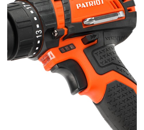 Дрель-шуруповерт аккумуляторная PATRIOT BR 183 UES