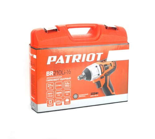 Гайковерт ударный бесщеточный PATRIOT BR 210 UES 1/2 Гайковерт ударный бесщеточный PATRIOT BR 210 UES 1/2