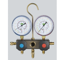 Двухвентильный манометрический коллектор Refco SM2-8-DS-R422
