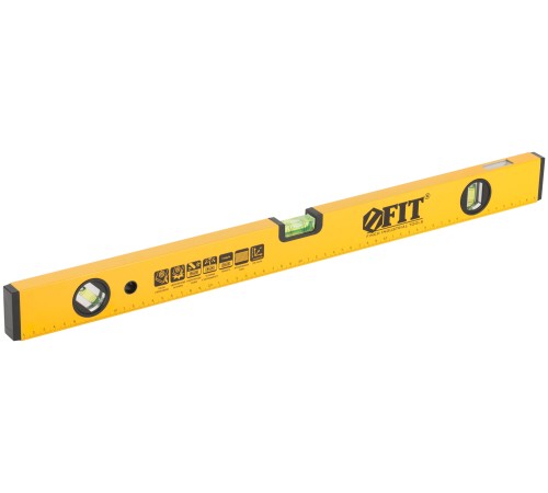 Уровень "Перископ", 3 глазка, зеркало, усиленный корпус, фрезер. рабочая грань, шкала, Профи  600 мм FIT IT