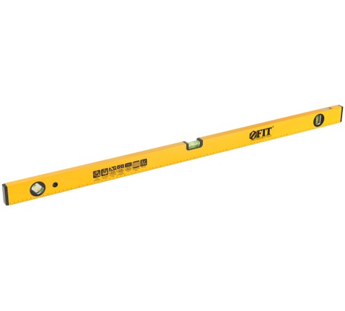 Уровень "Перископ", 3 глазка, зеркало, усиленный корпус, фрезер. рабочая грань, шкала, Профи 1000 мм FIT IT