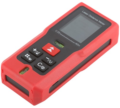 Дальномер лазерный, расчет площади/объема, LCD дисплей, диапазон 40 м КУРС Дальномер лазерный, расчет площади/объема, LCD дисплей, диапазон 40 м КУРС