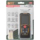 Дальномер лазерный, расчет площади/объема, LCD дисплей, диапазон 40 м FIT IT