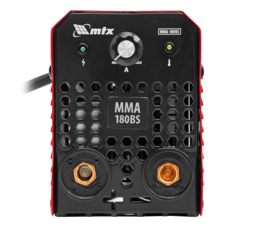 Инверторный аппарат дуговой сварки MMA-180BS, 180 А, ПВ 60% MTX Инверторный аппарат дуговой сварки MMA-180BS, 180 А, ПВ 60% MTX