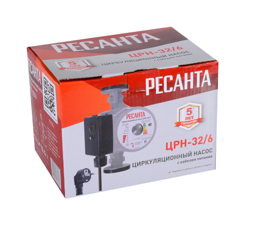 Циркуляционный насос Ресанта ЦРН-32/6 Циркуляционный насос Ресанта ЦРН-32/6